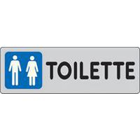 Targhetta per interni - Toilette uomini / donne
