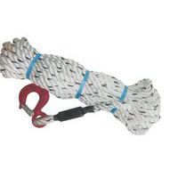 Cavo in nylon con gancio per argano di alaggio manuale