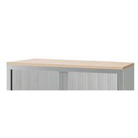 Top di finitura in melaminico per armadio L 100xP 44,6 cm