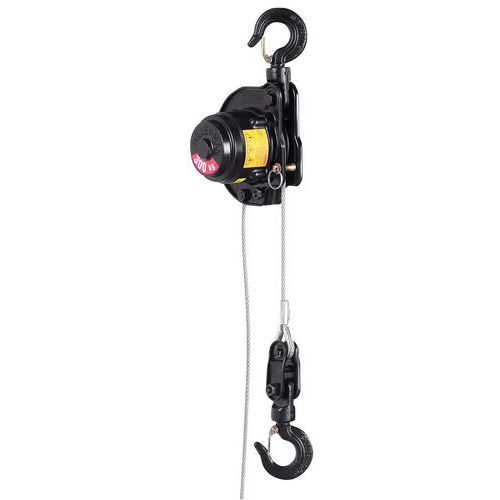 Mini argano manuale per alaggio e trazione PULLEY-MAN - Portata 300 kg Mini argano manuale per alaggio e trazione PULLEY-MAN - Portata 300 kg