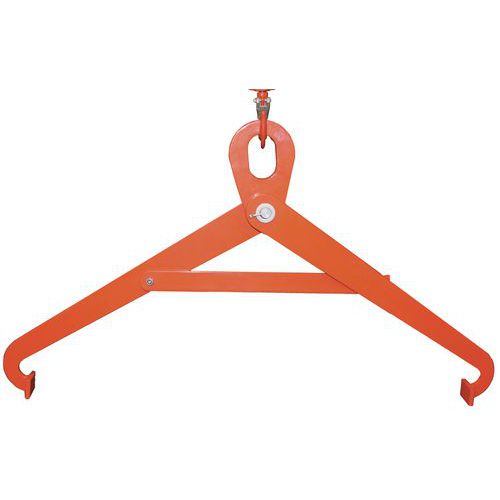 Pinza per fusti orizzontale a 2 bracci - Portata 500 kg Pinza per fusti orizzontale a 2 bracci - Portata 500 kg
