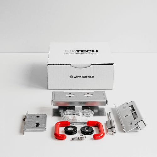 Kit serratura a chiave per porta battente doppio chiavi uguali ImpactGuard Kit serratura a chiave per porta battente doppio chiavi uguali ImpactGuard